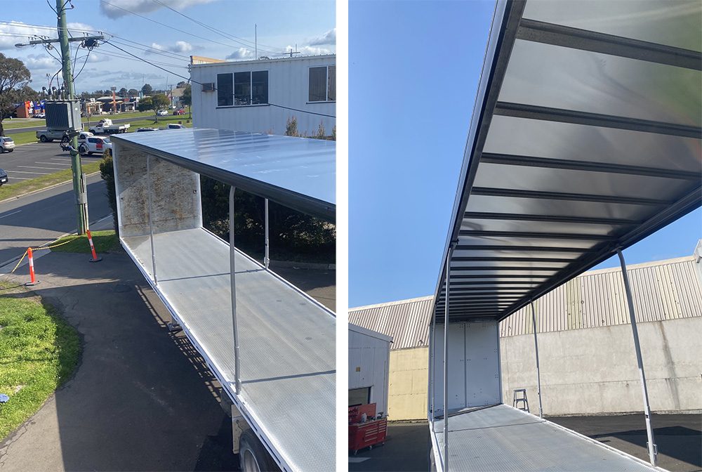 new tautliner roof